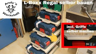 L Boxx Regal mit Vollauszug  incl Griffe selber machen [upl. by Sung]