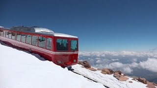 Pikes Peak Cog Railway  Summer Highlights amp Steam Engine [upl. by Rapsag755]