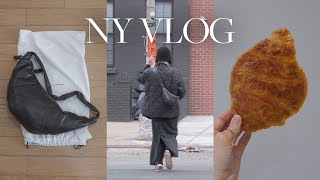 NY Vlog 가방 추천 르메르 범백 라지 언박싱 크룽지 만들기 브루클린 중식 소호 우동 맛집 [upl. by Jorey]