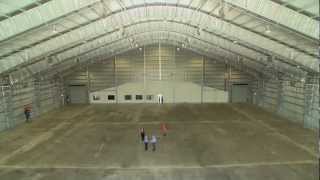 Fire Engineering Solutions  Aircraft Hangar High Expansion Foam Deluge System [upl. by Emee]