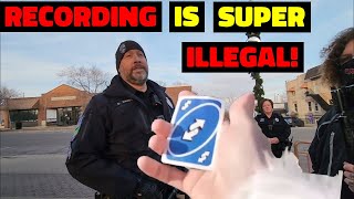 Snitches Call Cops On Me For Recording In Public Funny Lisbon PD First Amendment BCNN [upl. by Atwood212]