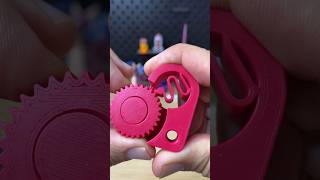 3D Printed PrintinPlace Hearty Fidget Gear  Cool Fidgets to 3d Print [upl. by Adlen]