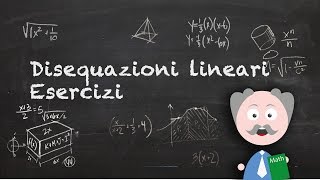 Disequazioni lineari intere Esercizi svolti [upl. by Longawa]