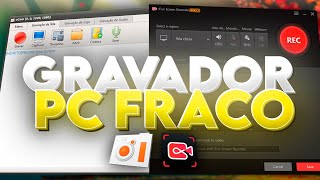 🔴Gravador de TELA para PC FRACO 2024 [upl. by Brandea]