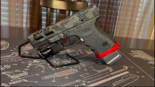 GLOCK 19 UPDATE  HOW TO INSTALL A AFTERMARKET SLIDE ZAFFIRI PRECISION  MIKE lives LIFE [upl. by Armahs]