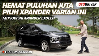 Mitsubishi Xpander Exceed 2023  First Impression  OtoDriver [upl. by Meuse]