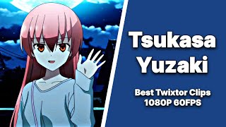 Tsukasa Yuzaki  Best Twixtor Clips  Tonikaku Kawaii  1080P 60FPS [upl. by Melloney611]