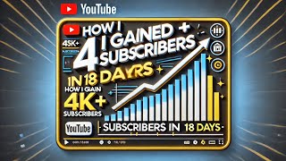 THE SECRET I USED TO GET 4K SUBS IN 18 DAYS NO OTHER YOUTUBER EVER TAUGHT U THESE THINGS [upl. by Landahl]