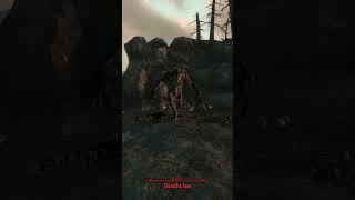 I thought this Deathclaw was friendly I was wrong fallout3 [upl. by Avi]