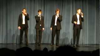 Abi Feier KonradDudenGymnasium Wesel  Barbershop Quartet quotVoxboxquot Teil 2 [upl. by Ariam614]