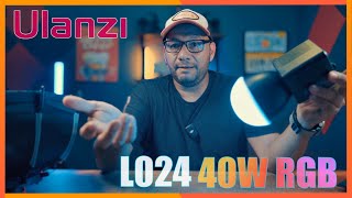 ULANZI L024 RGB 40W 🔦🔥🔥 REVISADO EN ESPAÑOL [upl. by Kuhn982]