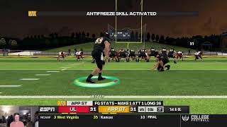 ANOTHER BCS ROBBERY in SIGHT Ranked 1  Y6 Game 8  AppState Dynasty  Stream Save  Colle… [upl. by Vachel111]