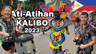 BRITISH COUPLES FIRST FESTIVAL IN THE PHILIPPINES  ATIATIHAN KALIBO 2023 First impressions [upl. by Animrac793]