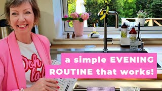 Evening Routine in 4 steps Simple and Hygge Flylady Home Habits [upl. by Annaitsirk894]