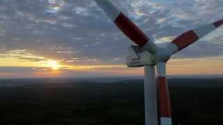 Windpark Munderfing  Mit Energie in die Zukunft  Imagefilm inklusive Making of [upl. by Anaile]