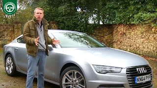 Audi A7 Sportback 20142017  indepth review  stylish AND practical [upl. by Nhabois]