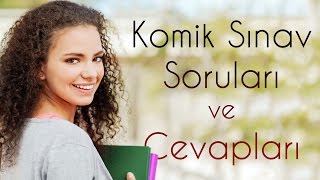 Komik Sınav Soruları ve Cevapları [upl. by Maison]