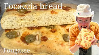 Focaccia bread Air Fryer  Fougasse [upl. by Burrill]