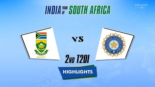 Highlights 2nd T20I South Africa vs India  2nd T20I SA VS IND [upl. by Allene]