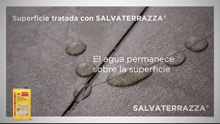 Como impermeabilizar una terraza con SALVATERRAZZA  protector antifiltraciones [upl. by Linnie]