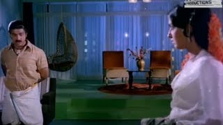 Geeta asks for forgiveness Sakalakala Vallavan Scenes  Kamal Haasan  Ambika  SP Muthuraman  AVM [upl. by Ocir]