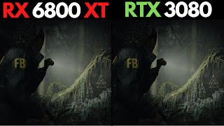 RX 6800 XT vs RTX 3080  1440p [upl. by Ramed]