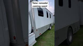 Toter home remodel coming soon [upl. by Enamrej579]