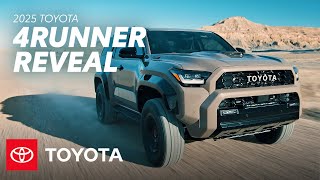 2025 Toyota 4Runner Reveal amp Overview  Toyota [upl. by Isborne]