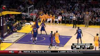 Lakers vs Knicks 29122011 [upl. by Waddington]