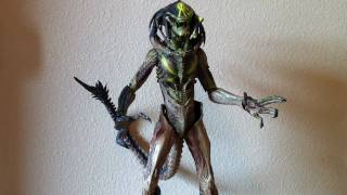 Hot Toys Predalien Battle damaged Exclusive Review [upl. by Amiel727]