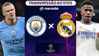 Manchester City x Real Madrid ao vivo  Transmissão ao vivo  Champions League 2324 [upl. by Ressan]