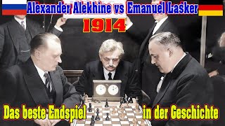 Alexander Alekhine gegen Emanuel Lasker  Petersburg 1914 Gutes Schach [upl. by Remos]