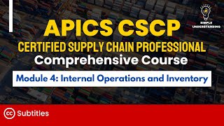 APICS CSCP Module 4 Internal Operations and Inventory Full Course 85 min [upl. by Ydwor677]