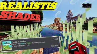 TOP 1 SHADERS MCPE 121 amp 120 REALISTIC TERBAIK  NewB Shadersrtx shaders minecraft [upl. by Mcdowell661]