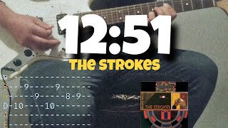 Como TocarHow To Play 1251 The Strokes  Guitar CoverTab Tutorial Full HD [upl. by Zrike]