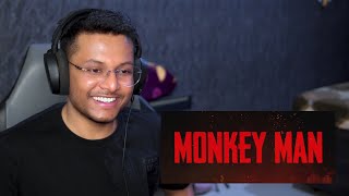 Monkey Man Trailer 2 • Reaction [upl. by Aiello]