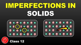 Imperfections in Solids  The Solid State  12  Chemistry for Class 12 in Hindi [upl. by Geer]