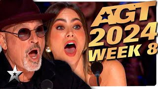 Americas Got Talent 2024 ALL AUDITIONS  Week 8 [upl. by Ellehcyar124]