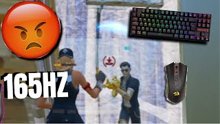 Redragon Kumara 😡Rage amp Scream😡 fortnite 165 HZ🍀 [upl. by Massab]