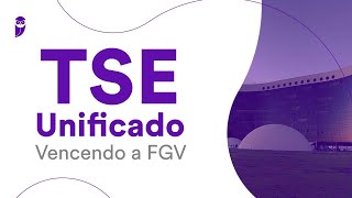 TSE Unificado Vencendo a FGV  Direito Eleitoral  Prof Fabiano Pereira [upl. by Stiruc982]