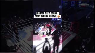 Darren Till’s Boxing Debut Erupts Into BRAWL [upl. by Bruis157]