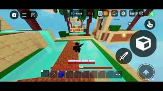 Roblox Bedwars New Mobile creator gameplay [upl. by Bryner176]