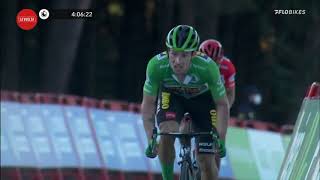 Primoz Roglic vs Richard Carapaz Duel On Vuelta Stage 8 [upl. by Benkley]