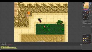 REAL Tibia Gameplay KNIGHT TIME ANKRAHMUN TOMBDRAGONS [upl. by Teloiv970]