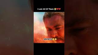 THOR LOST EVERYTHING💔💔mcu trending marvel ytshorts [upl. by Lilla690]