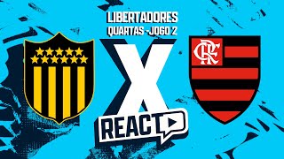 PEÑAROL x FLAMENGO  Quartas de final Copa Libertadores [upl. by Clary]