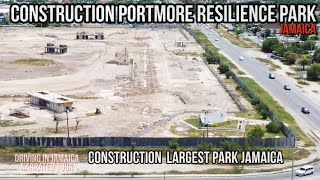 Construction Portmore Resilience Park Jamaica [upl. by Yllehs560]