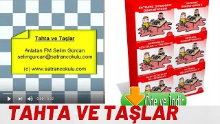 Ders 1  Satranç Taşları ve Tahta  Satranç Kuralları [upl. by Groh141]