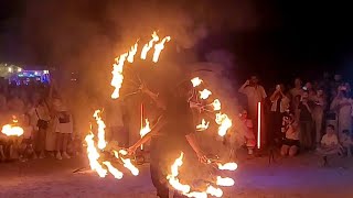 Rammstein  Feuershow am Strand von Jurmala  Lettland im August 2024 [upl. by Yardley112]