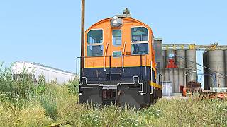 Ex BNSF 3517 Making an effort [upl. by Simon]